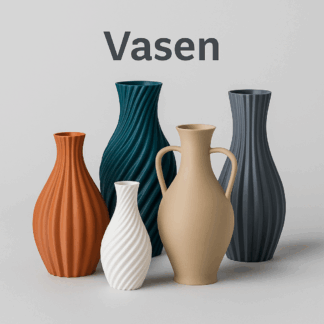 Vasen – Stilvoll. Modern. 3D-gedruckt.