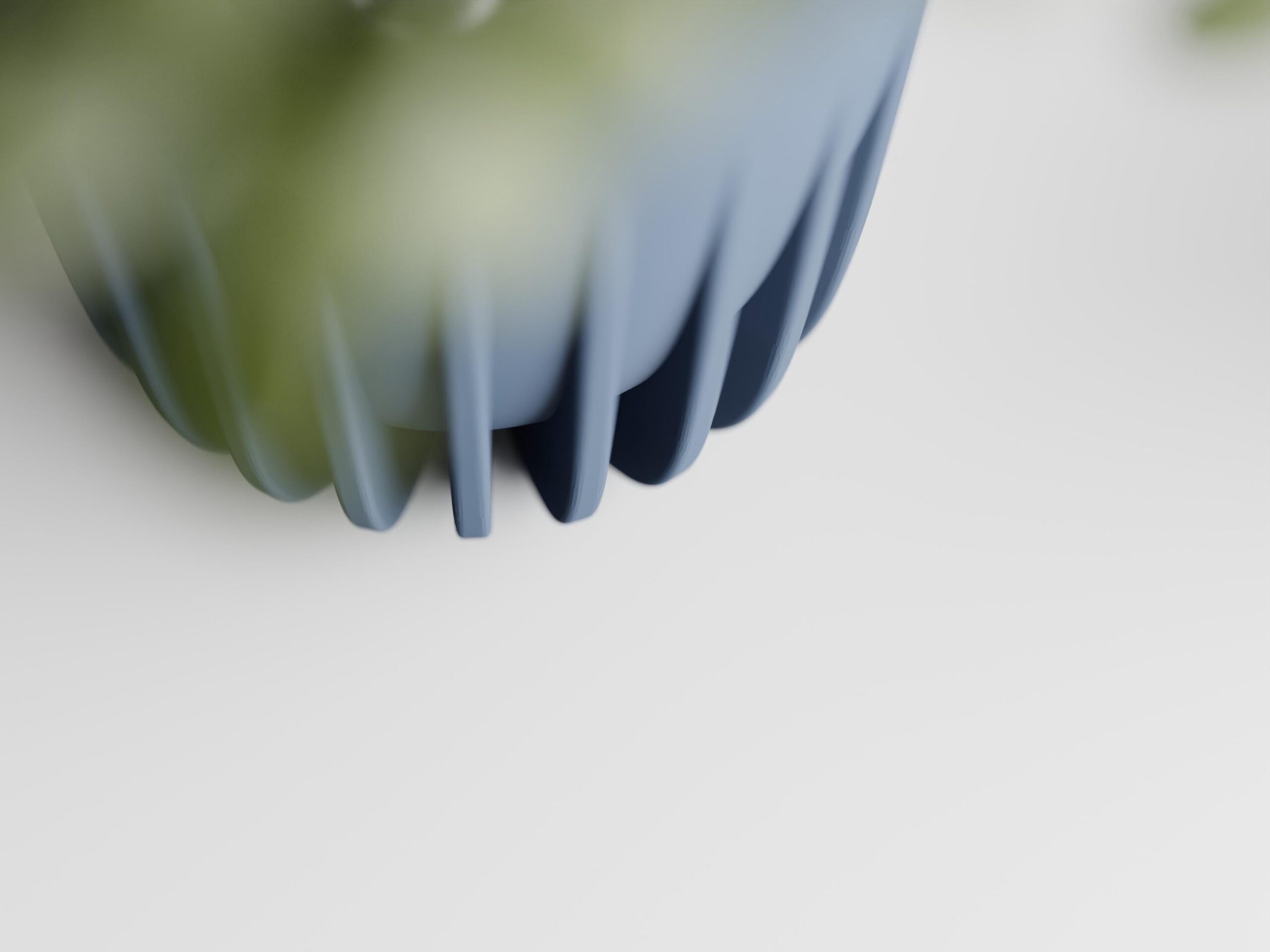 Aurea Pflanztopf | Eleganter 3D-Druck Blumentopf mit Rippenstruktur | Moderne Wohn-Deko | Viele Farben & Größen | Zeitloses Design – Bild 2