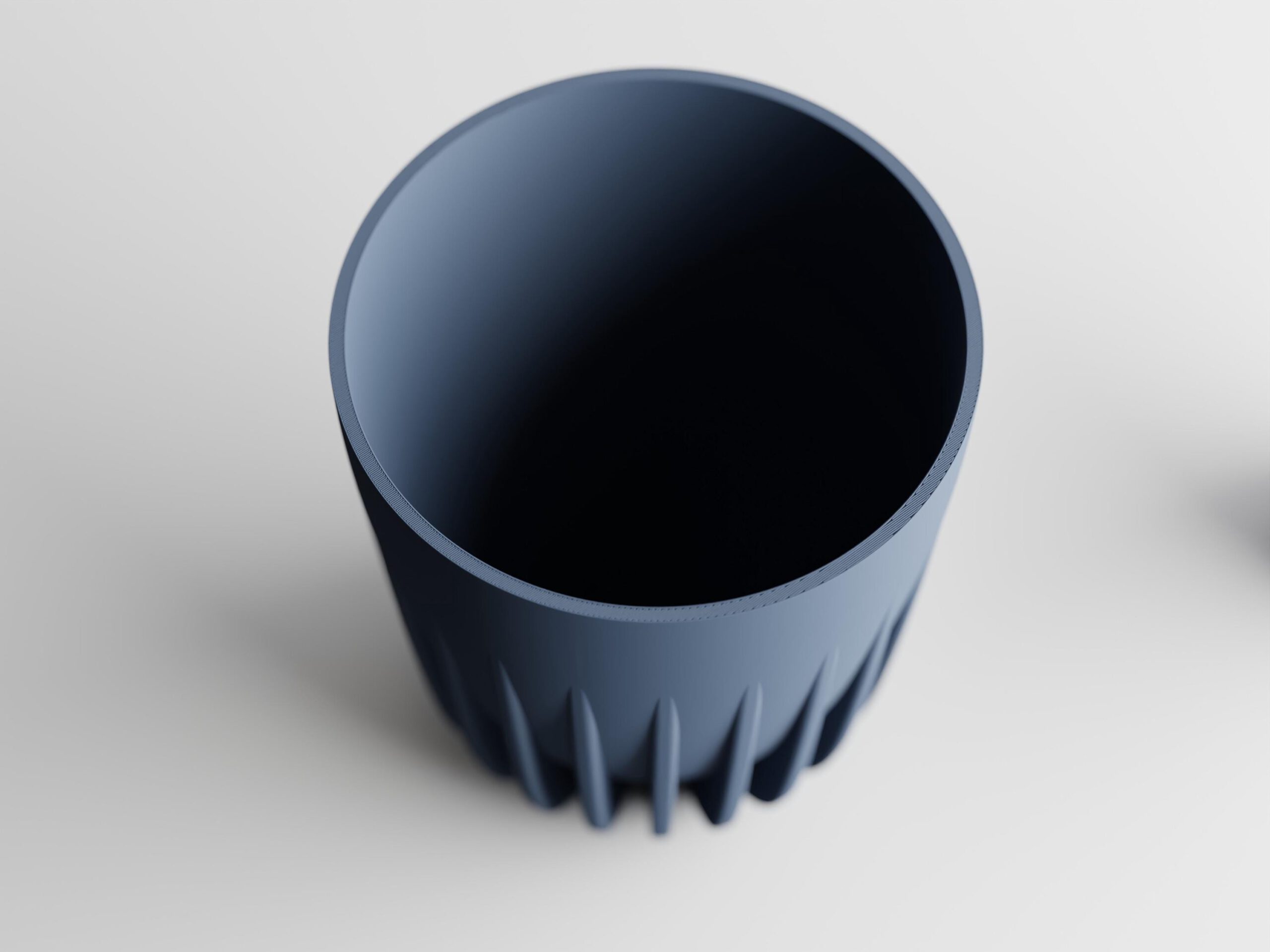 Aurea Pflanztopf | Eleganter 3D-Druck Blumentopf mit Rippenstruktur | Moderne Wohn-Deko | Viele Farben & Größen | Zeitloses Design – Bild 4